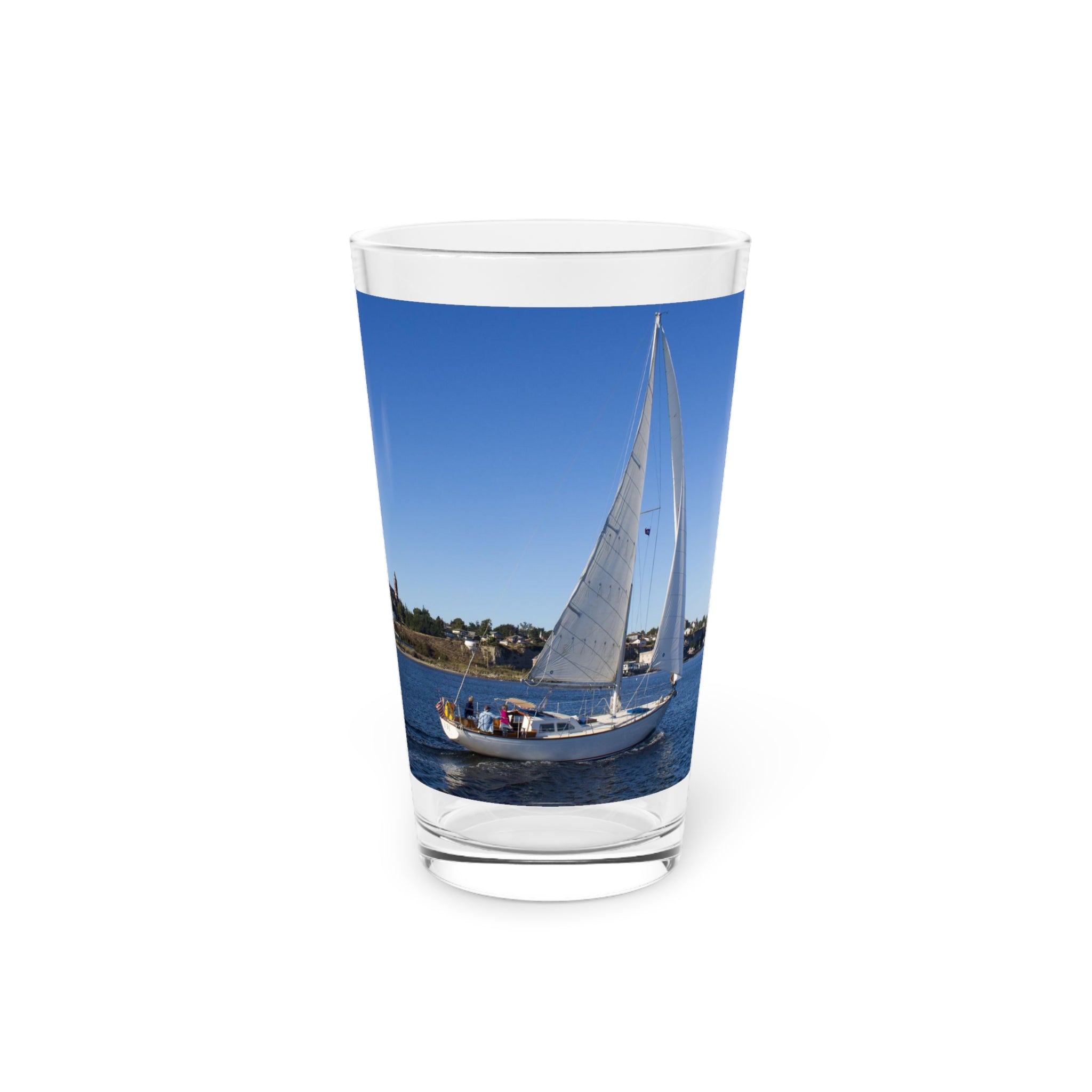 Sail & Sea Pint Glass #2, 16oz