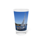 Load image into Gallery viewer, Sail &amp; Sea Pint Glass #2, 16oz
