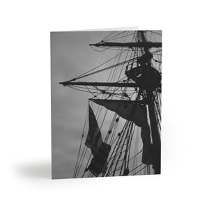 Sail & Sea Note Cards: (8 pack) All Occasion Nautical Inspired Greeting Cards with Envelopes Included