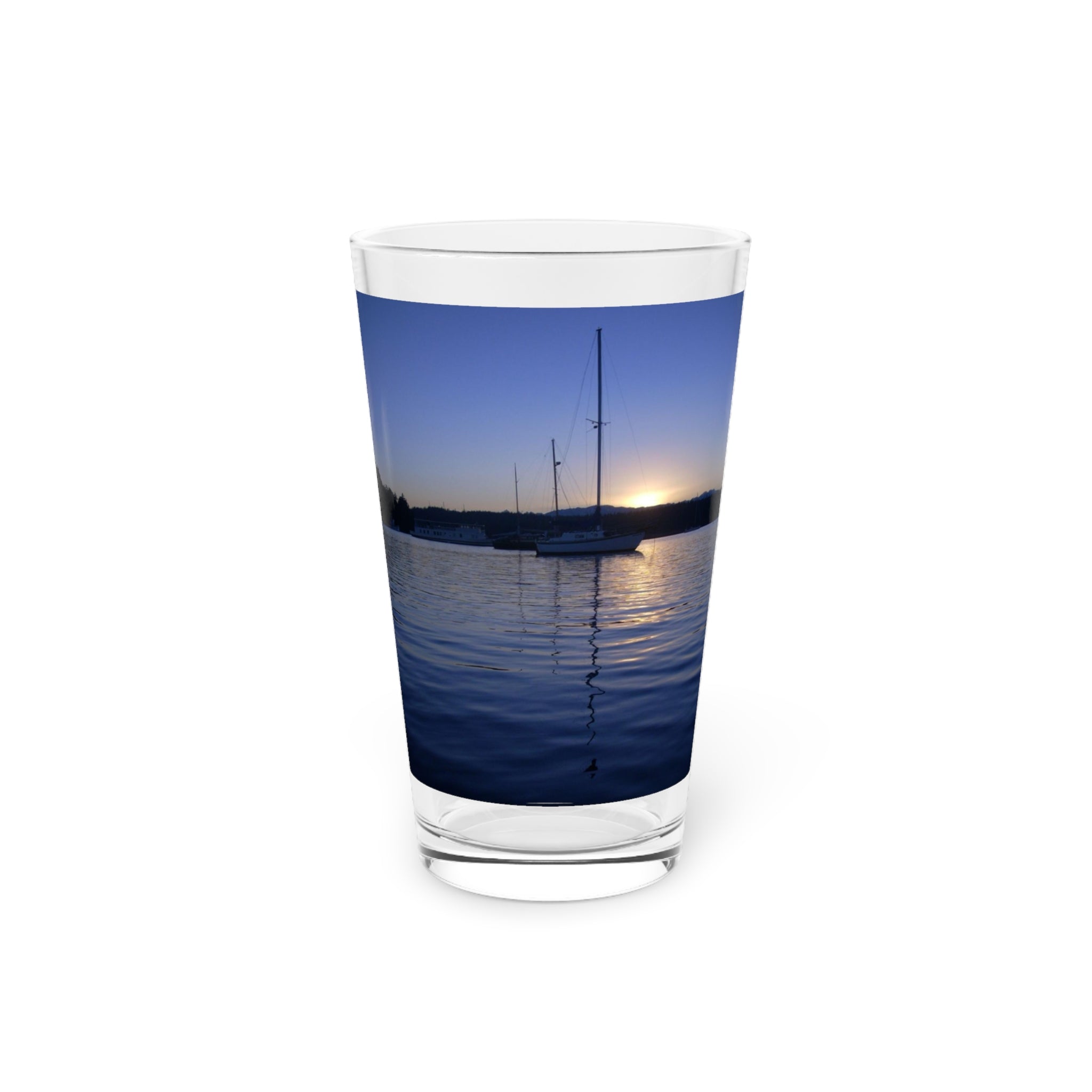 Sail & Sea Pint Glass #3, 16oz