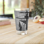 Load image into Gallery viewer, Sail &amp; Sea Pint Glass #4, 16oz
